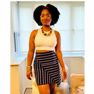 T&D Ethnic Aso oke skirt