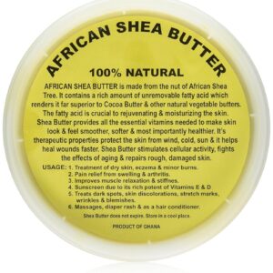 Smellgood Pure Unrefined Ghana Shea Butter – Ultimate Skin Moisturizer