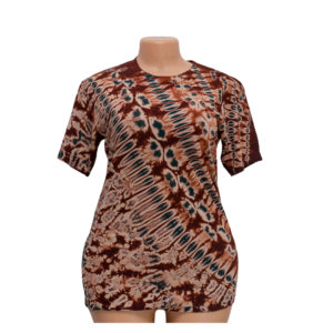 Bassatextile -  Roundneck Tie and Dye Shirts – Unisex, Multicolored Short-Sleeve