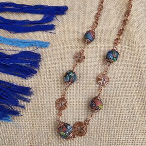 Handcrafted and hammered jewellery - Anne Lawal jewellery.  Click options for various choices.