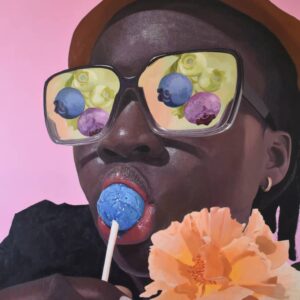 HALLUCINATING  painting – Limited edition print