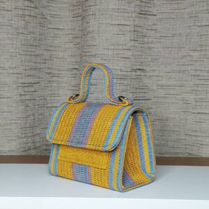 Qamin's Mustard blue MICRO1 bag