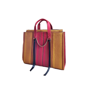 Qamin's  "BOLA" Classic Mega Bag with strap