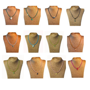 Rawcraft's seed beaded necklace