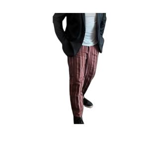 T&D Ethnic Aso oke regular pants - Men